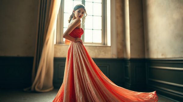 Top raisons d'opter pour une robe longue couleur nesquik